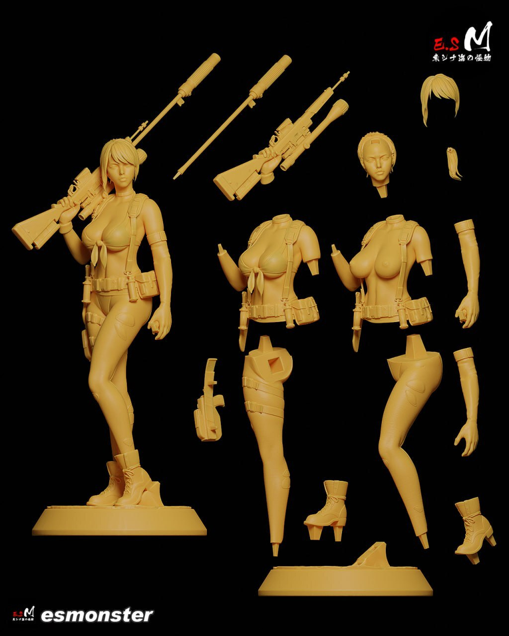 Фигурка Молчунья Quiet Metal Gear NSFW