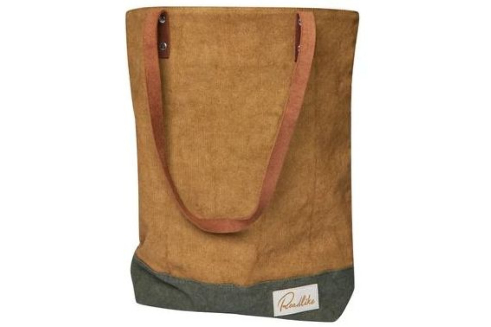 Сумка RoadLike Canvas Shopper, коричневый