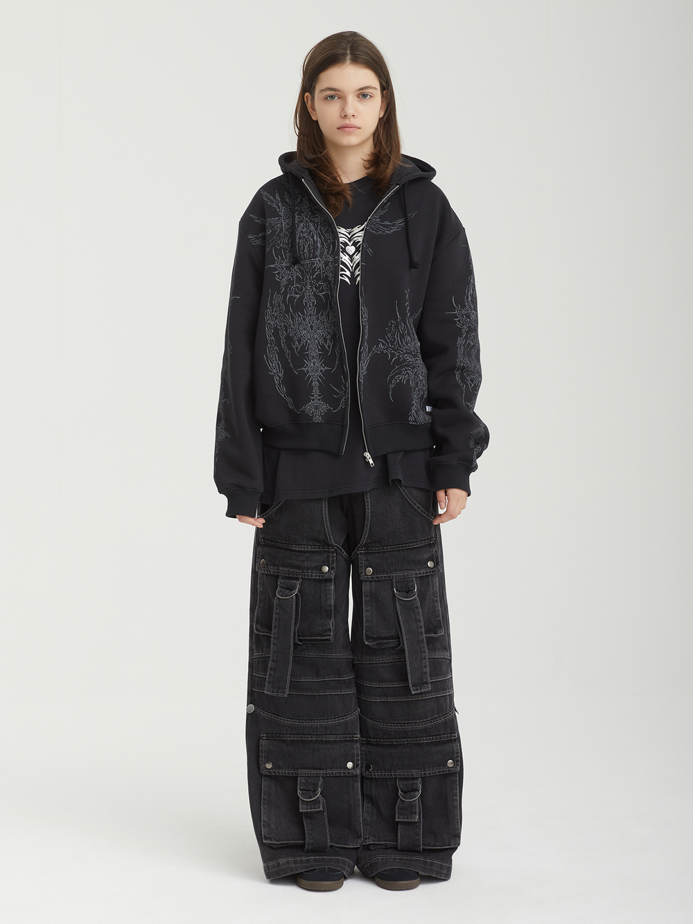 Женская Толстовка Enigmatic Black