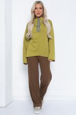 Свитшот Сати (лайм) Б12552-7 LT Collection