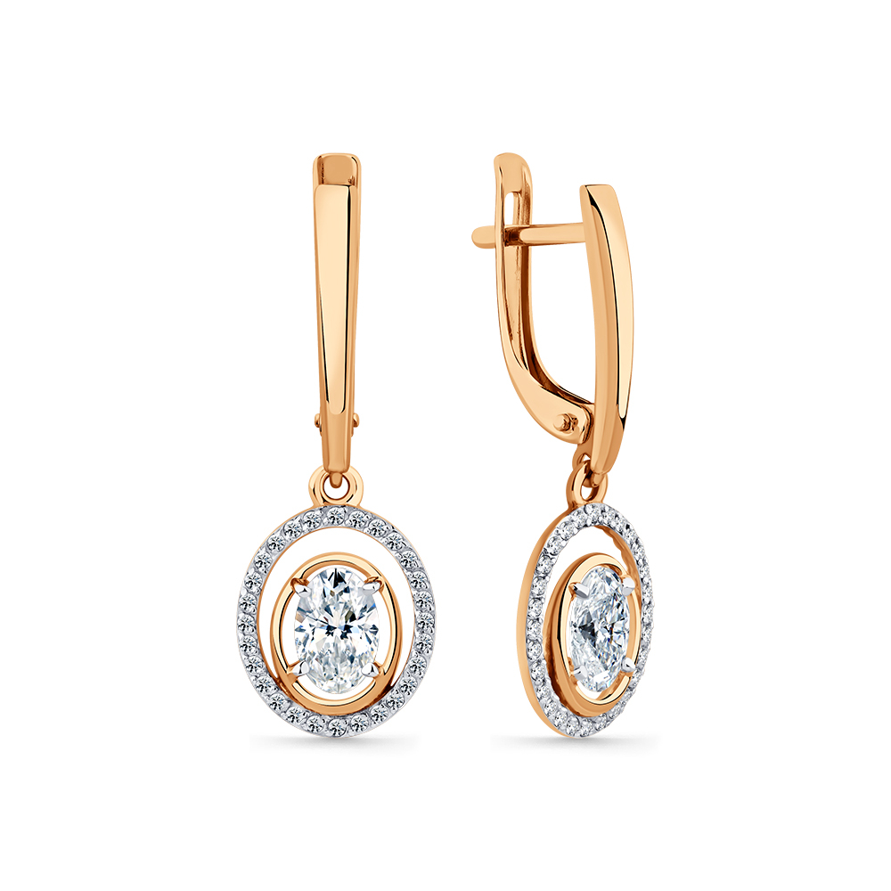 Серьги из золота 585 пробы