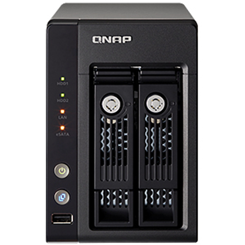 Сетевое хранилище QNAP VS-2012 Pro, 2xSATA, RAID 0/1, до 8TB