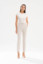 23589 Блузка женская (молочный)