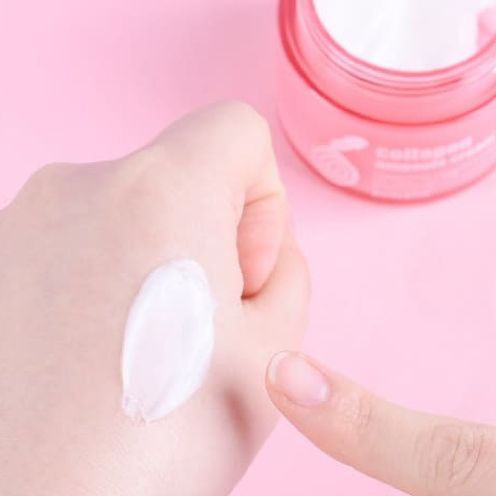 Jigott Крем для лица увлажняющий с коллагеном / Zenzia Collagen Ampoule Cream, 70 мл