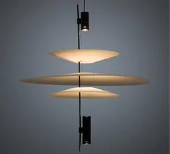 Подвесной светильник Flamingo Ø68 см, белый