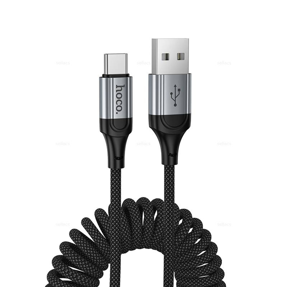 Кабель USB на Type-C Hoco X121 (black)