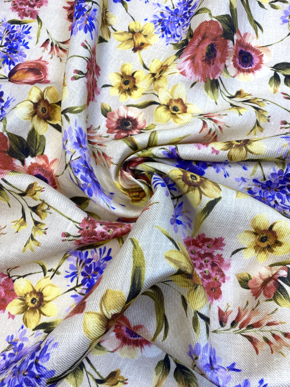 Ткань платьевая (Италия) 100% шерсть ш-150см цена за 1 м