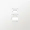 Donel R98 матовый жасмин накладка для розеток USB A+C, серия DA