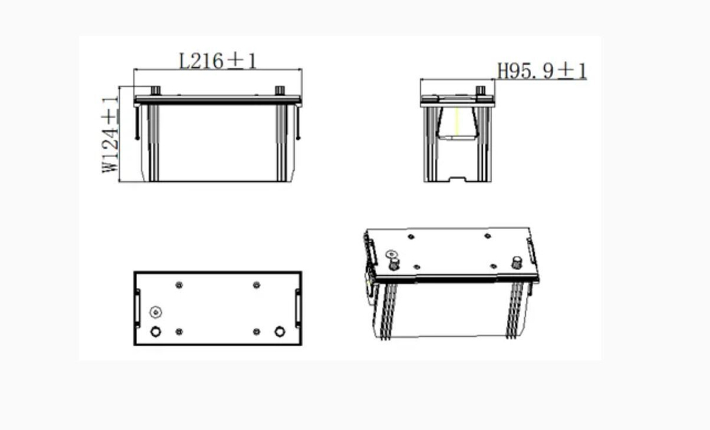 Аккумулятор ET LF-12V10Ah