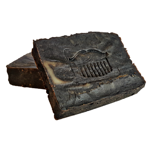 Мыло-шампунь для бороды и волос MOYABORODA "THOR" (органик, дегтярное). (130гр.)