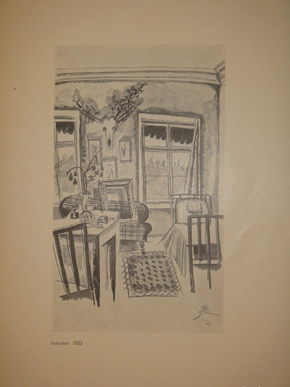 "Рисунки М.Добужинского". 1923г.