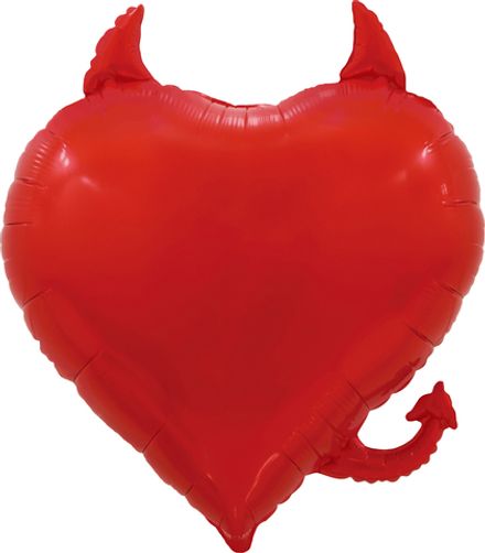 Сердце "Красный чертёнок"