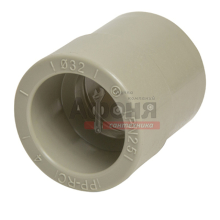 Муфта переходная 40/32 нар/вн VRT® СЕРЫЙ (Россия)