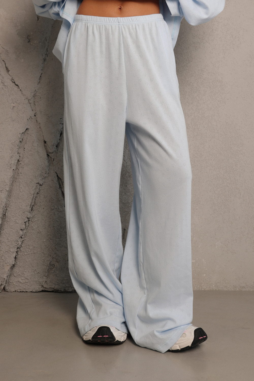 Брюки OVER из трикотажа