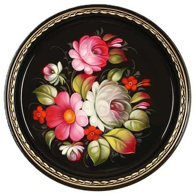 若斯托沃彩绘托盘 A5D271125178