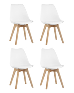 Стул FRANKFURT белый 4 шт.