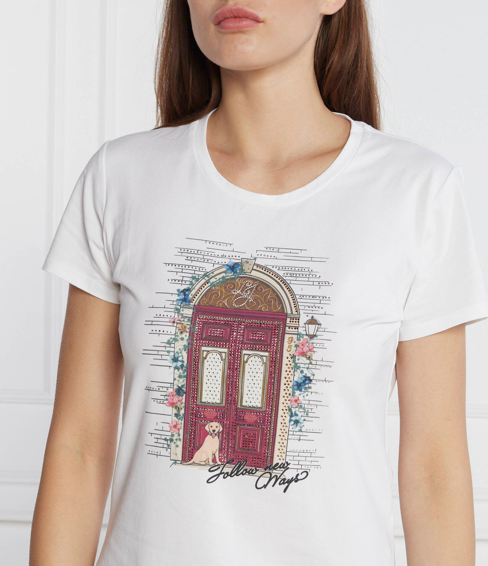 Футболка Liu Jo - белый(MF3251 J5003)