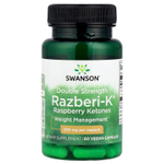 Swanson, Razberi-K®, малиновые кетоны, 200 мг, 60 веганских капсул