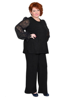 Туника с кружевными рукавами Аурелия