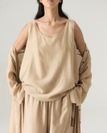 Топ удлинённый из батиста