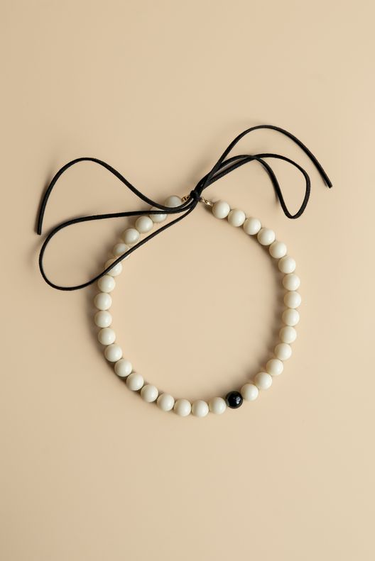 Колье White ball / Eza Jewelry