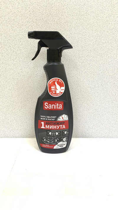 SANITA Спрей1 мин.д/кухон.мебели,вытяж.кафеля 500 мл.
