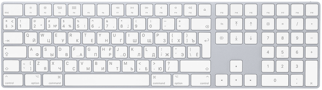 Клавиатура Apple Magic Keyboard with Numeric Keypad (MQ052RS/A) Bluetooth