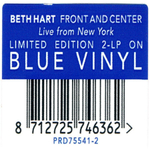 Beth Hart / Front And Center (Live From New York) (Coloured Vinyl)(2LP)