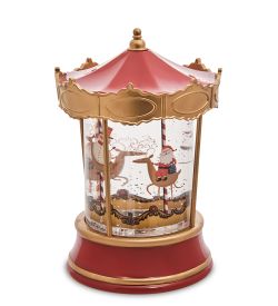 XM-848/1 Новогодняя карусель с подсветкой
