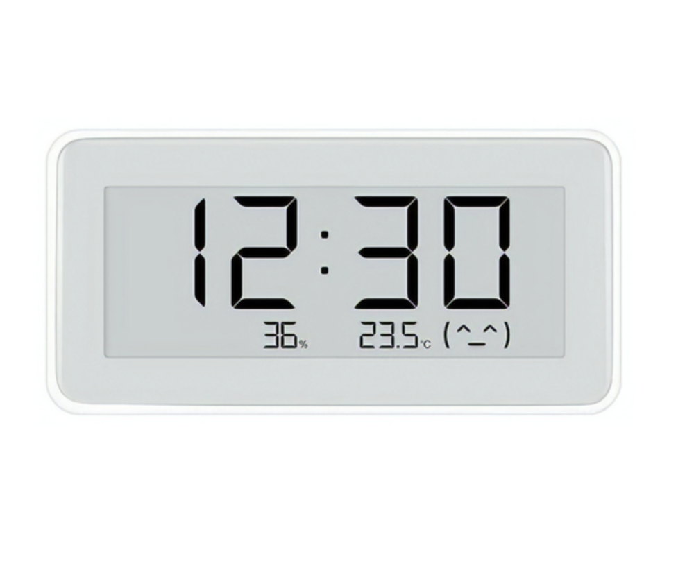 Датчик температуры и влажности с часами Xiaomi LYWSD02MMC