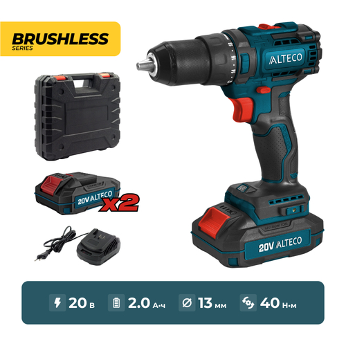 CD 1813 Li BL X2 Аккумуляторная дрель шуруповерт ALTECO