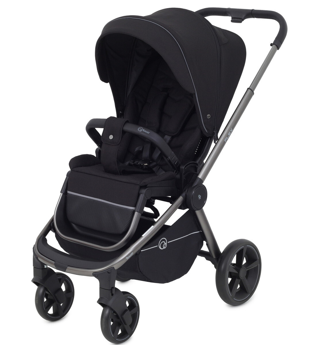 Детская прогулочная коляска Rant Flex Pro 2023 Black