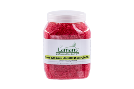 Соль для ванн "Вишня и миндаль", 1330гр