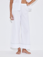 Пижама Suite Pyjama in white (2) рубашка с коротким рукавом + брюки