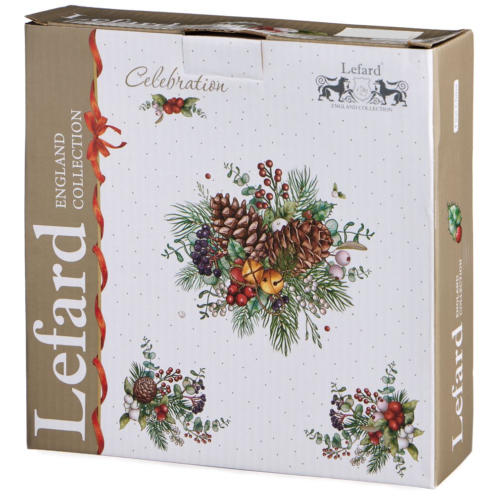 НАБОР ТАРЕЛОК ЗАКУСОЧНЫХ LEFARD "CELEBRATION" 4 ШТ. 20 СМ (КОР=9НАБ)