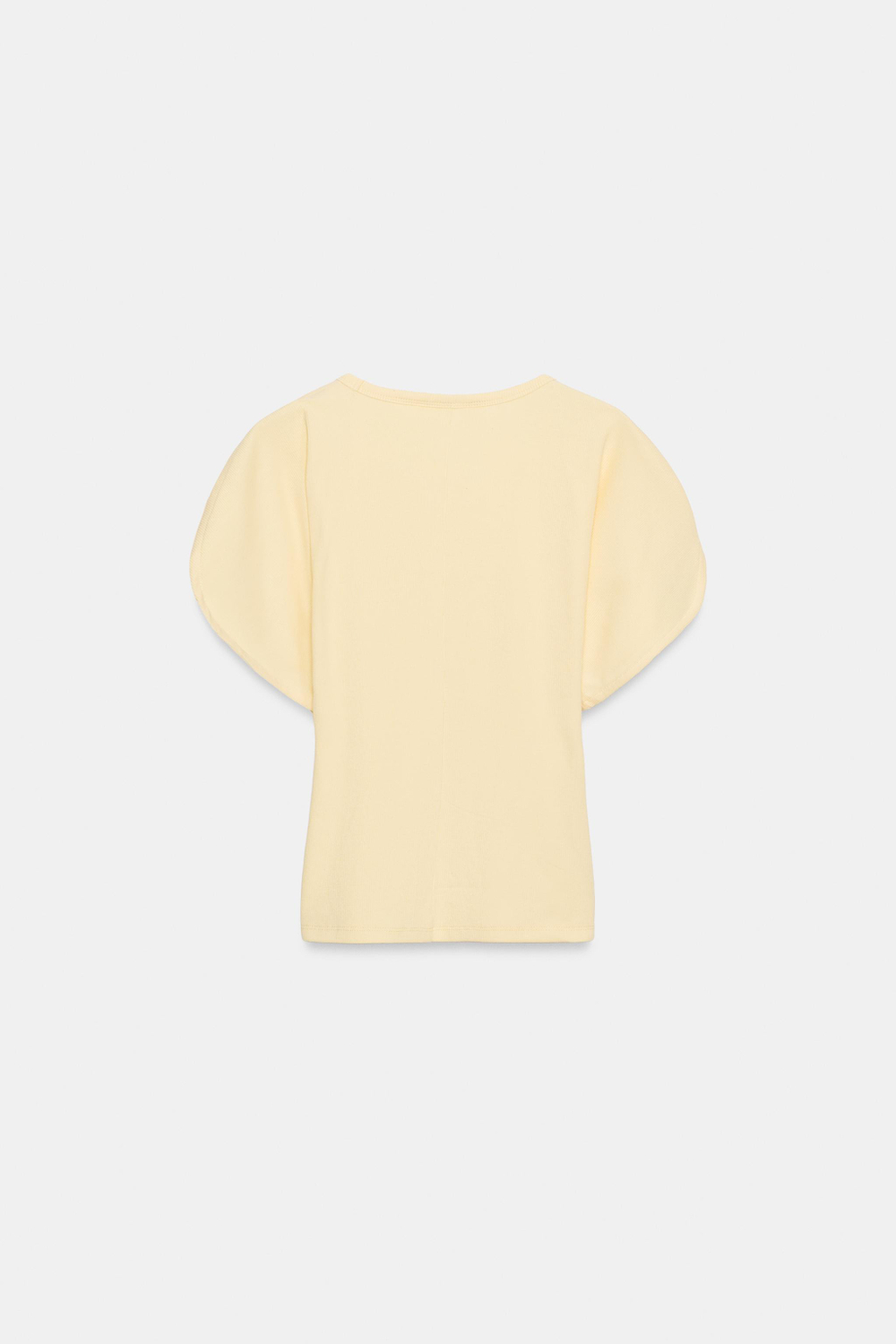 ZARA ФУТБОЛКА С РУКАВАМИ КИМОНО, ЖЕЛТЫЙ