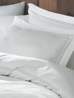 Постельное белье 2 спальное евро макси L'appartement Venice слоновая кость