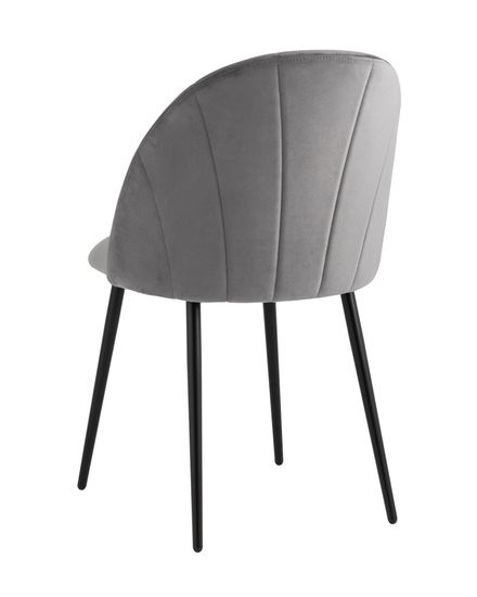 Стул Логан NEW велюр серый