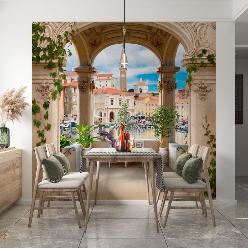 Фотообои вид на город