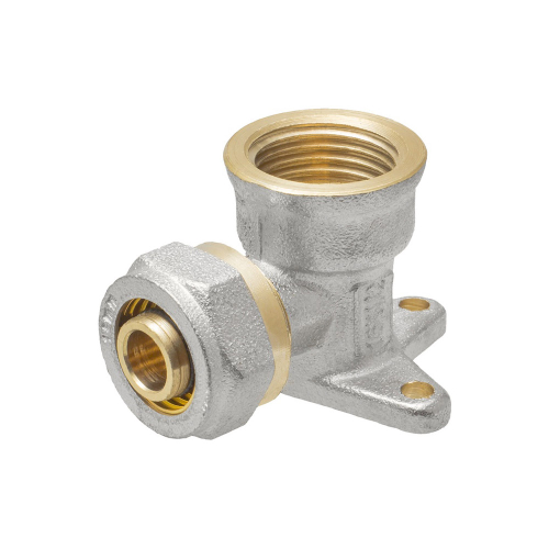 Угольник с креплением (Водорозетка) 16х1/2" ВР для м/п