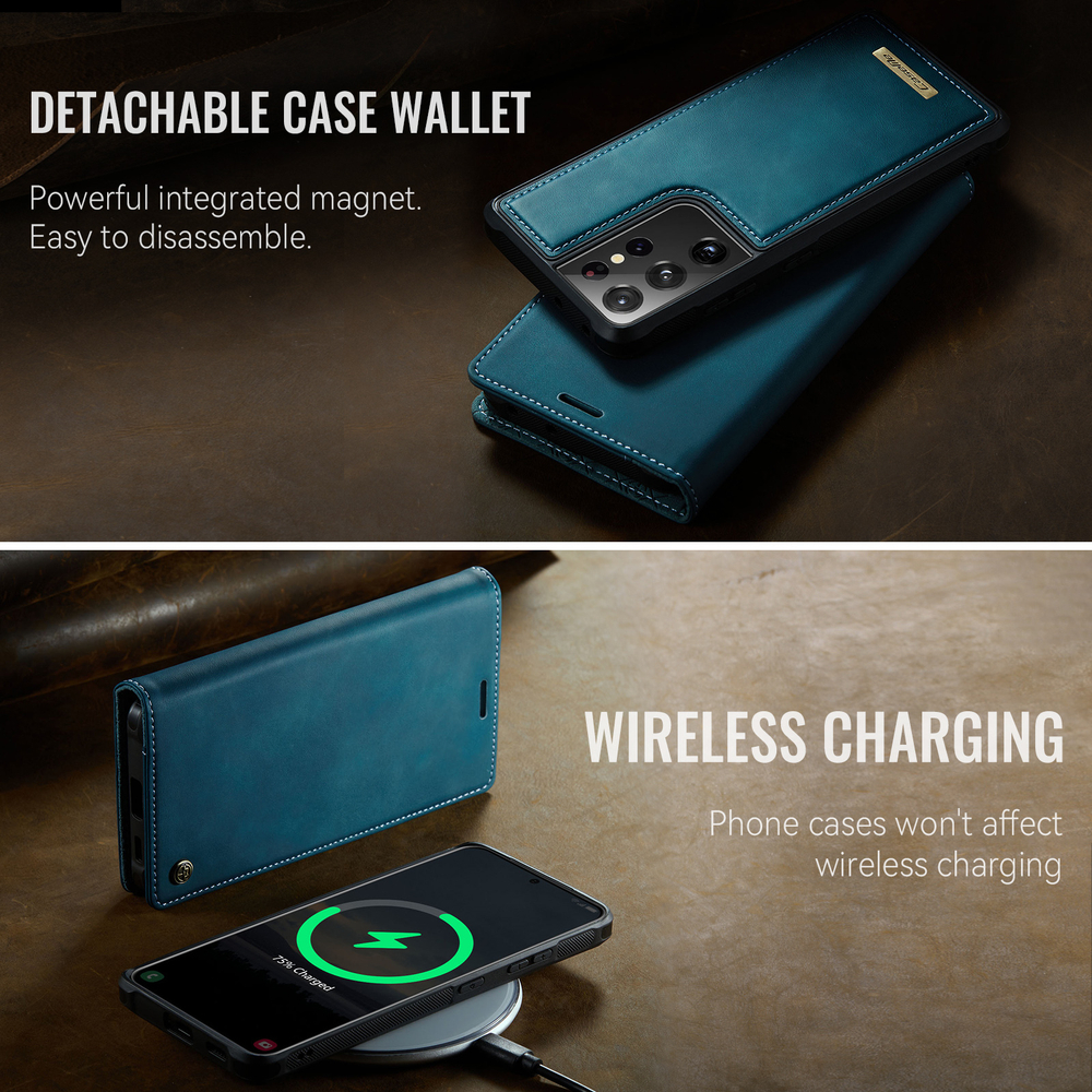 Чехол-кошелек CaseMe 2 in 1 MagSafe Samsung Galaxy S21 Ultra