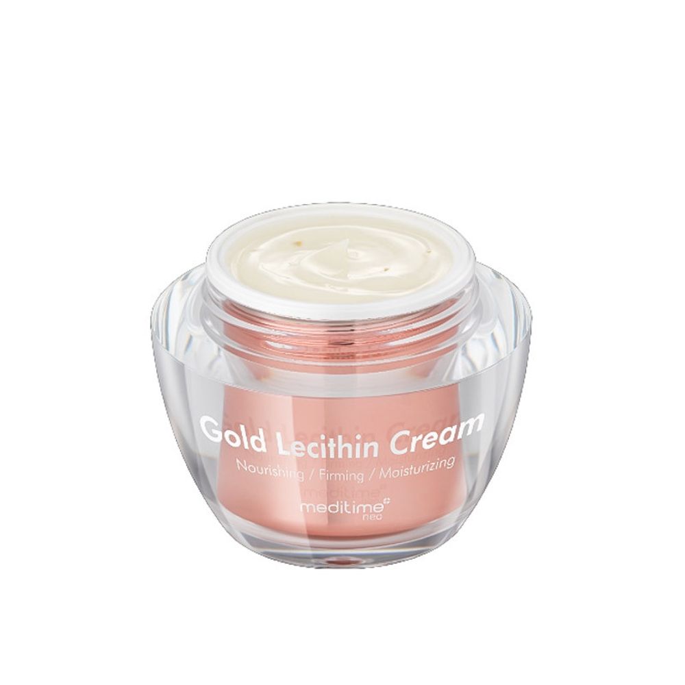 MEDITIME Омолаживающий лифтинг-крем с лецитином и золотом NEO Gold Lecithin Cream 50 gr