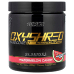 EHPlabs, Oxyshred Hardcore, термогенное сжигание жира, арбузные конфеты, 260 г (9,2 унции)