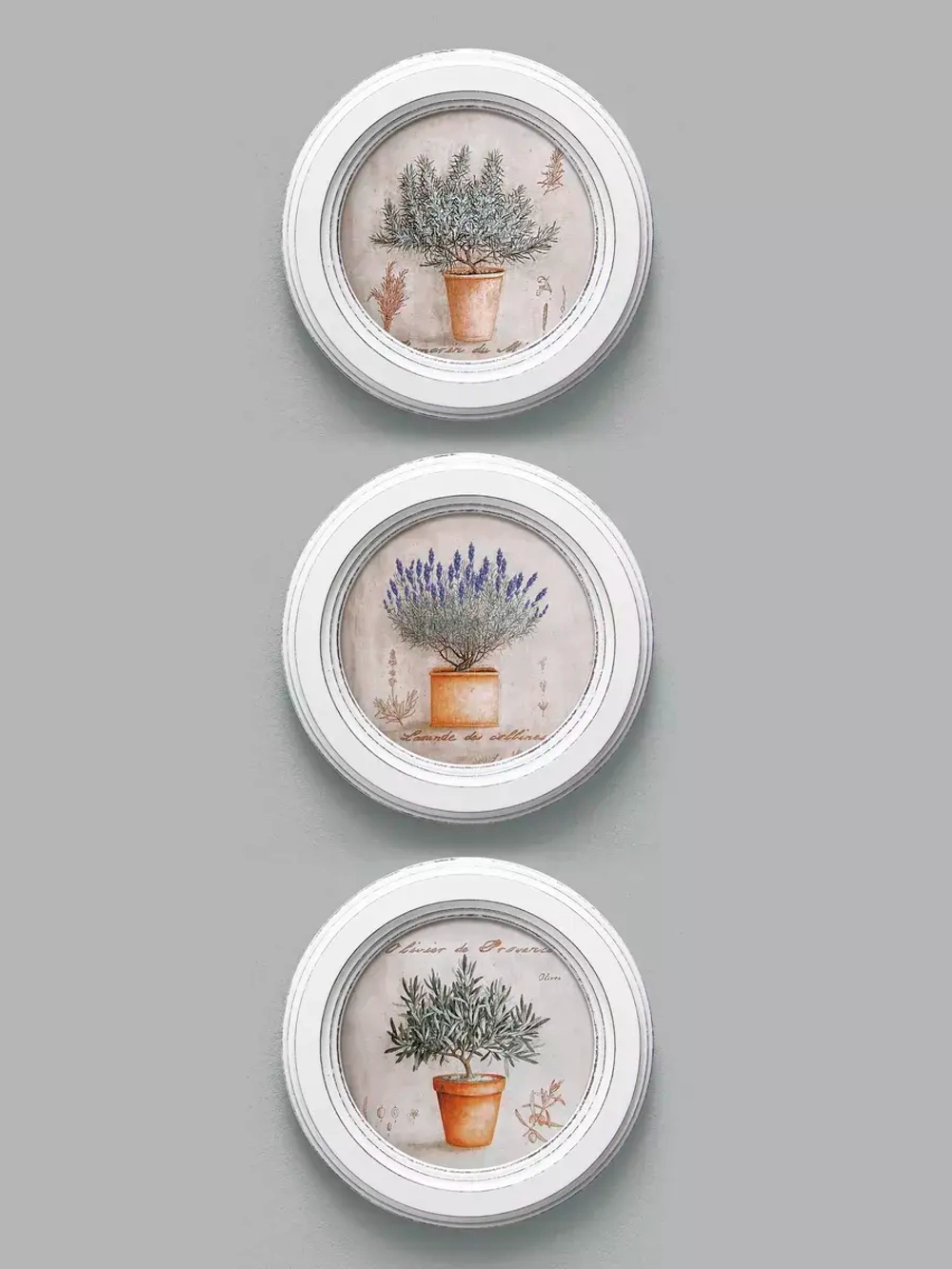 Картины на стену интерьерные на холсте 3 шт. 17.5 см