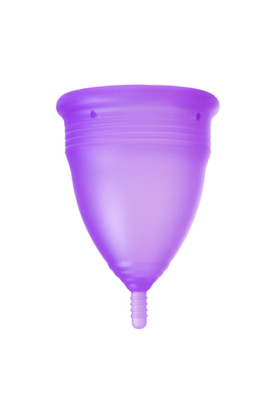 Гигиеническая менструальная чаша фиолетовая L