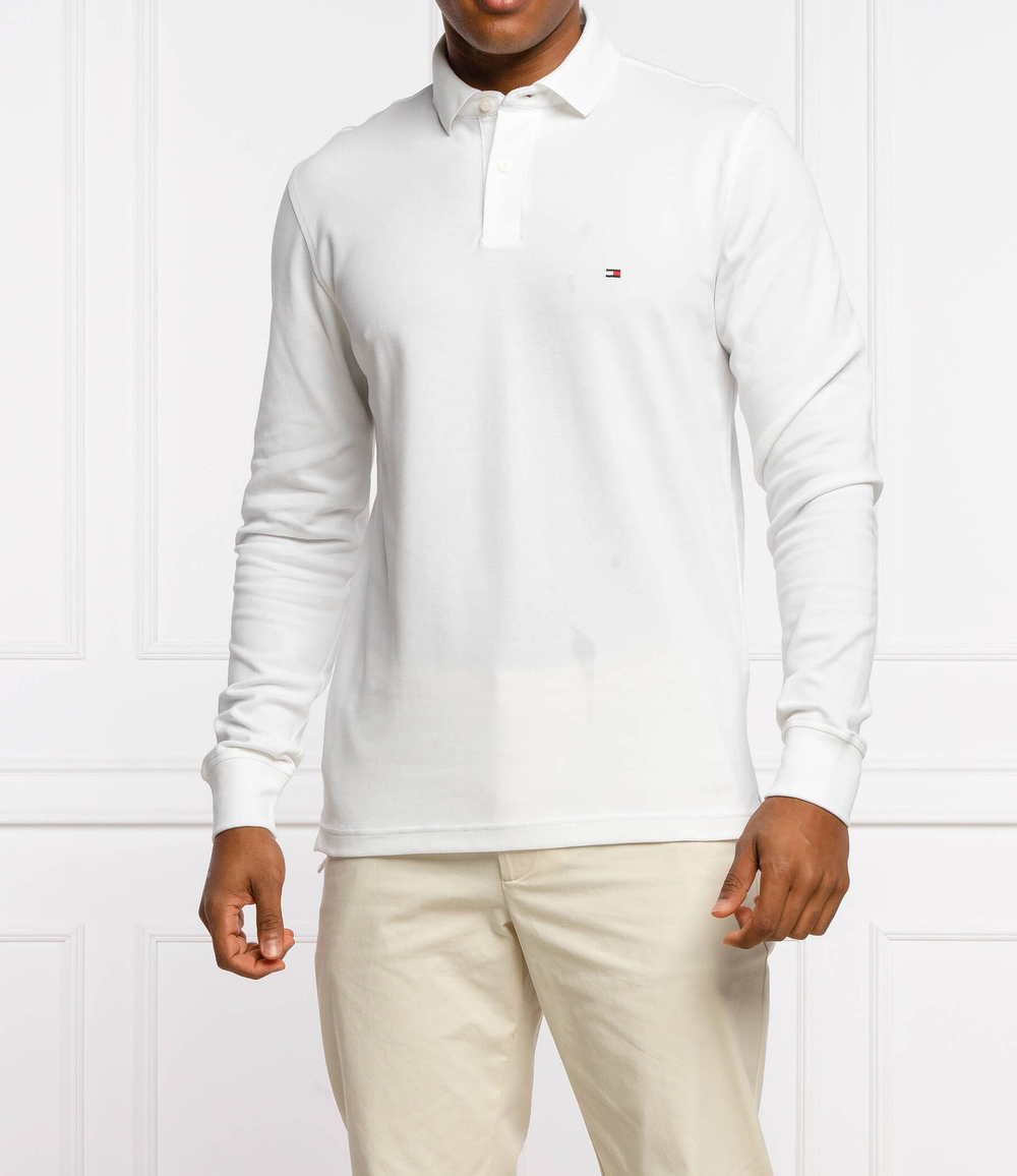 поло Tommy Hilfiger - белый(MW0MW20183)