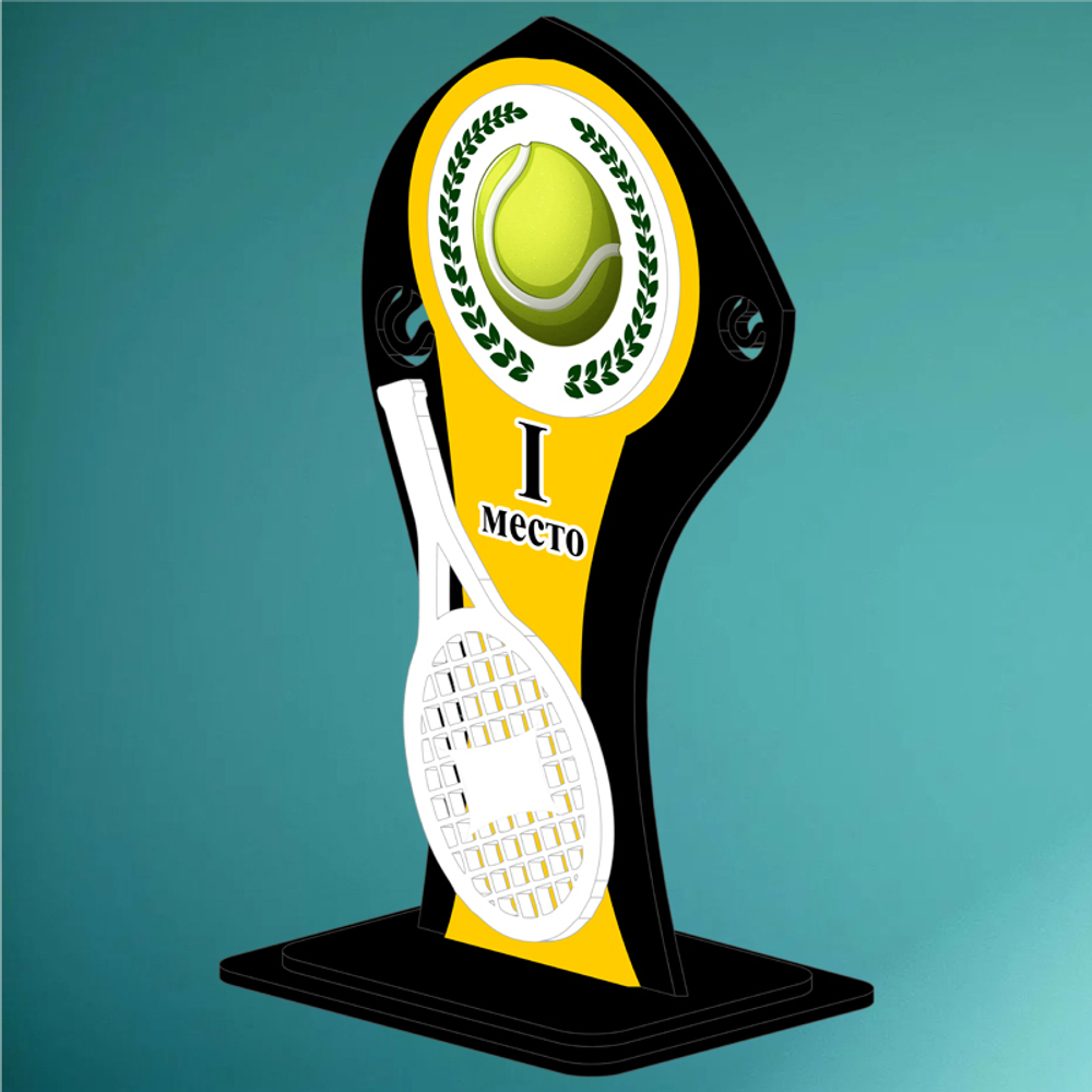 Акриловый приз Теннис 140-240