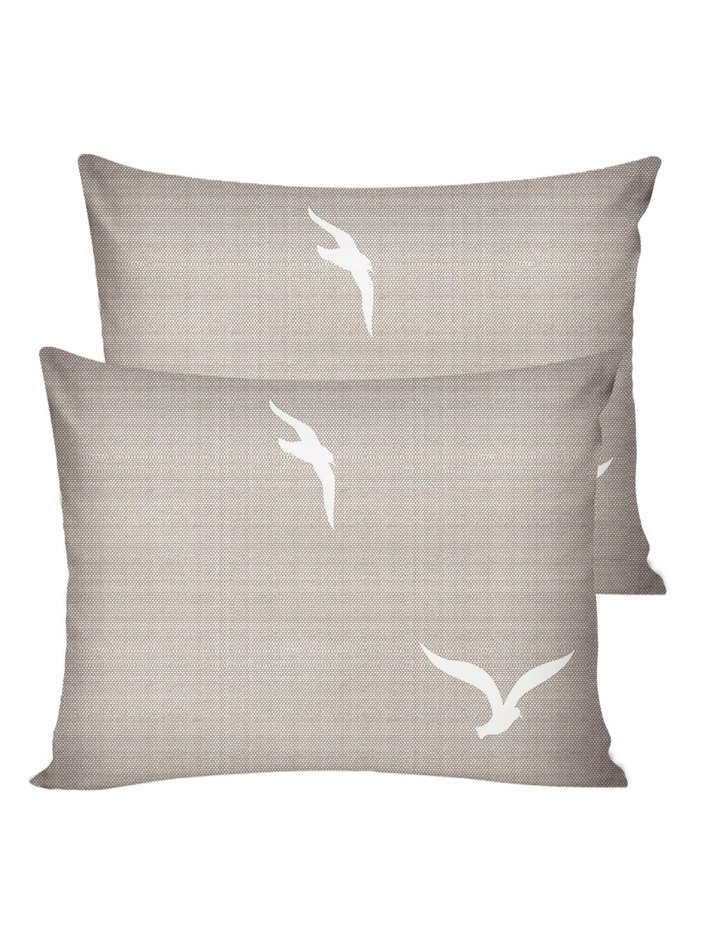 Постельное белье перкаль Сказка "Чайки" евро Наволочка 50х70 см 2 шт Простынь на резинке 180x200 см Пододеяльник 200x215 см