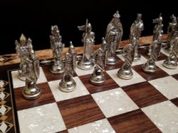 Шахматы "Сражение" клен антик (2619.MAZ) 7