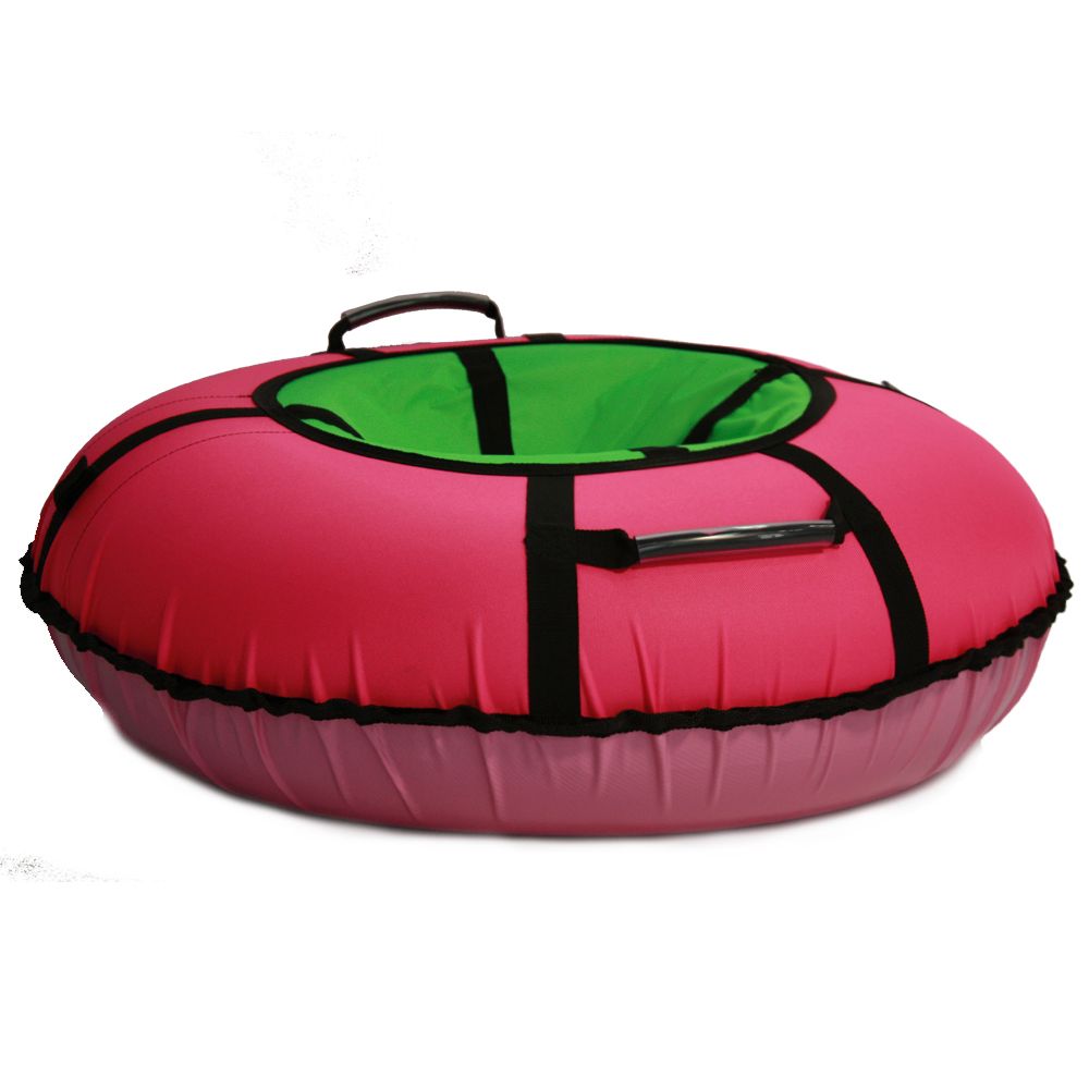 Тюбинг Hubster Ринг Хайп розовый-салатовый